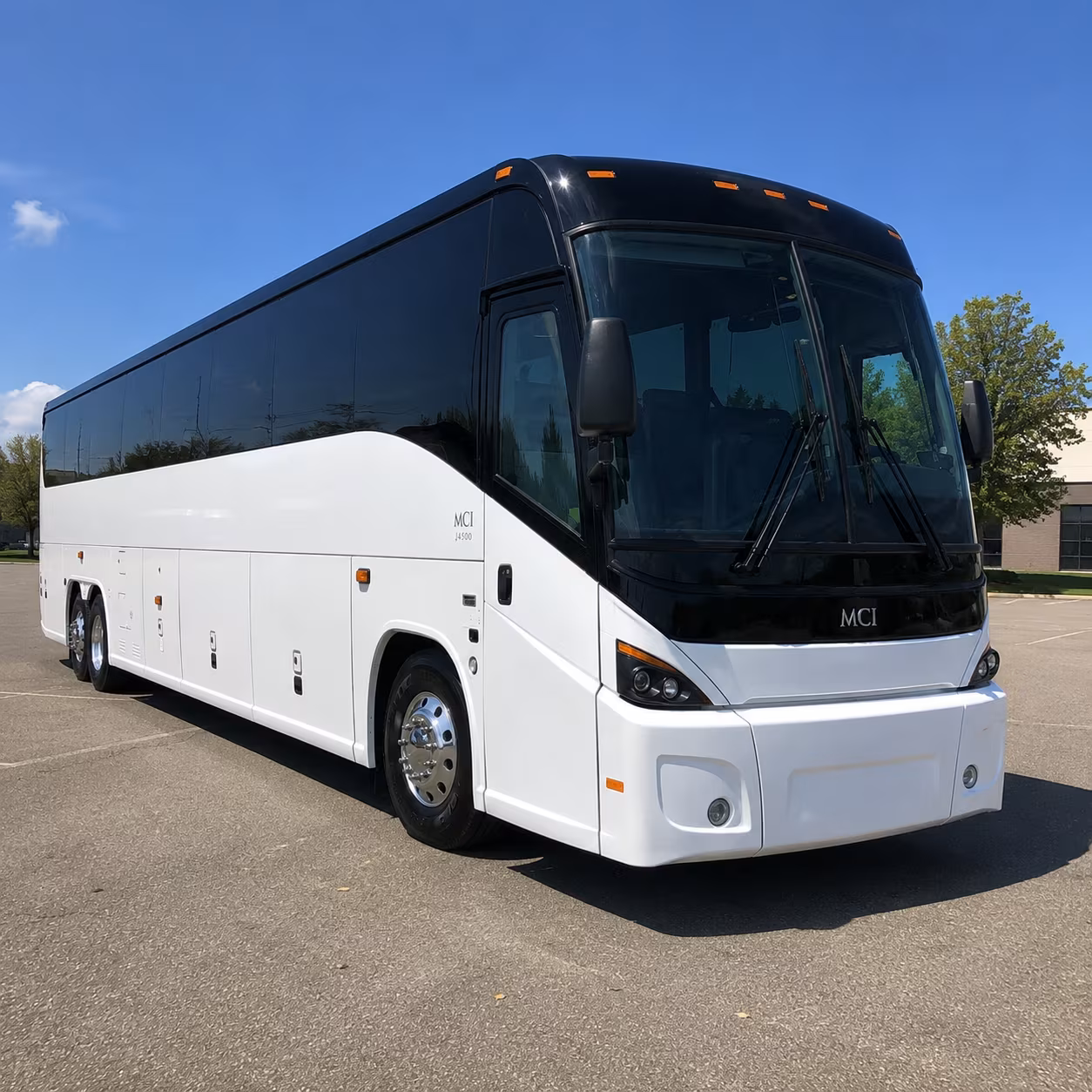 columbus 45 passenger charter bus