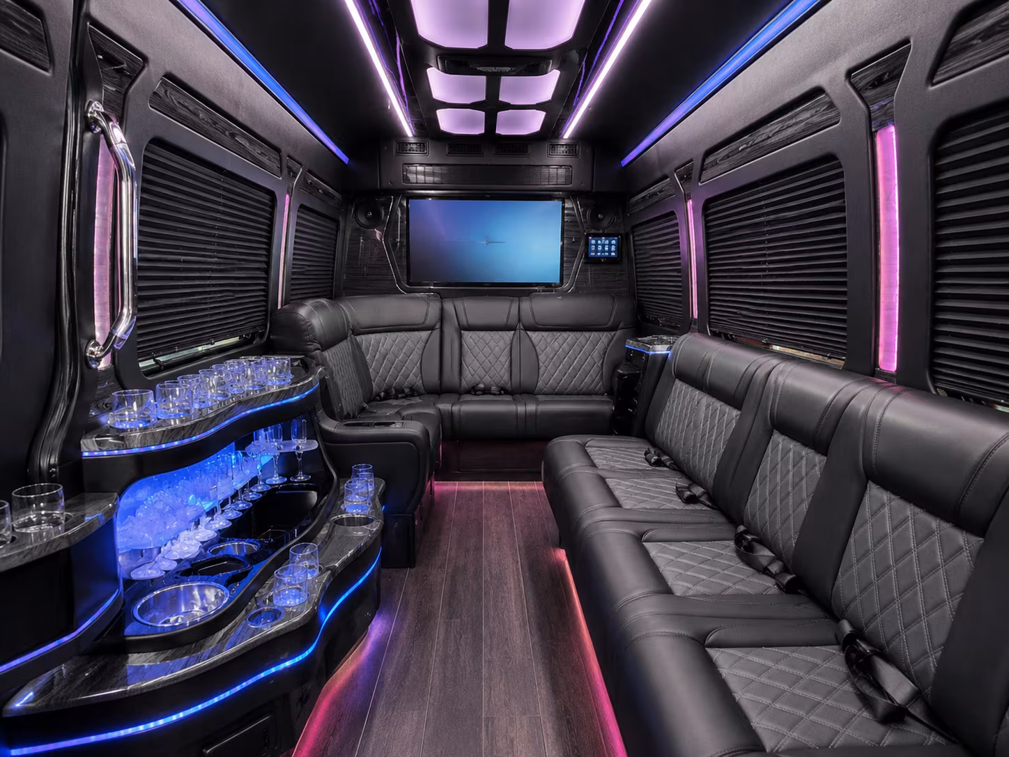 columbus airport transportation onboard seating