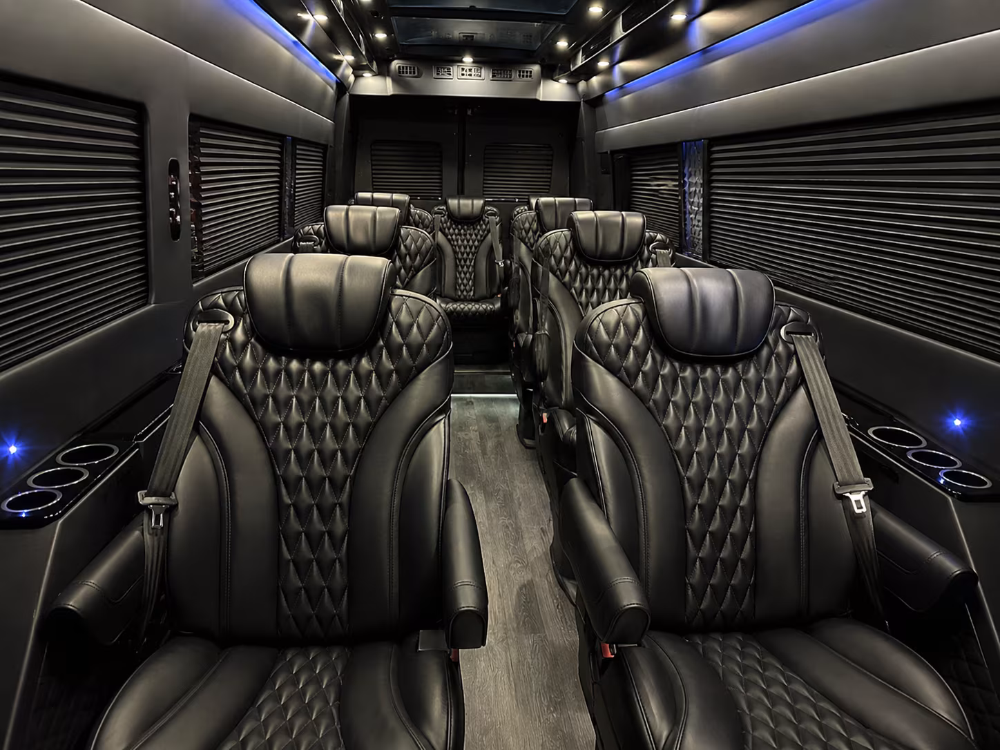 columbus sprinter van with driver interior