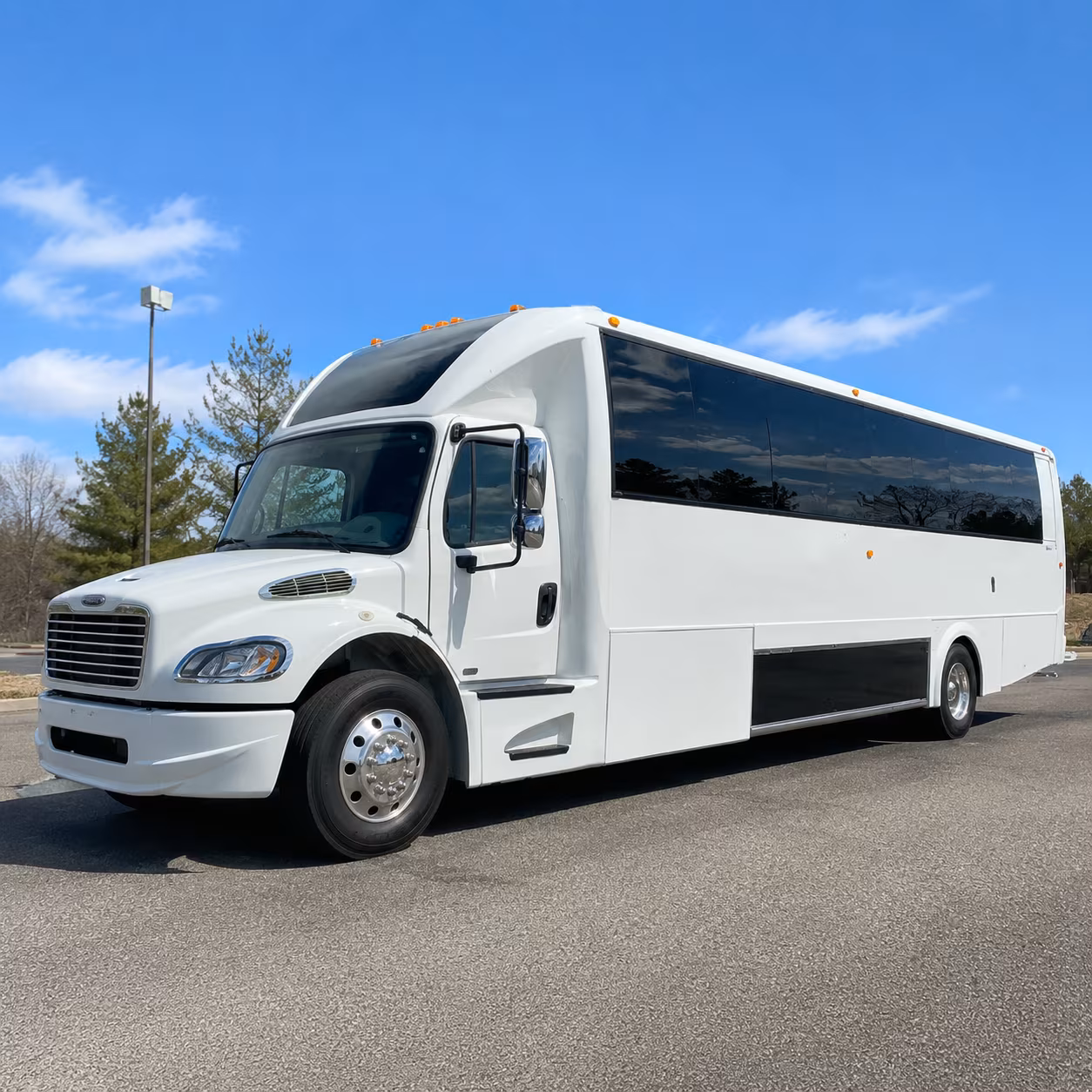 corporate and group concert shuttle buses in columbus ohio